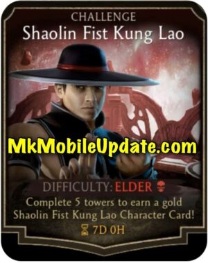Shaolin Fist Kung Lao Challenge Requirements