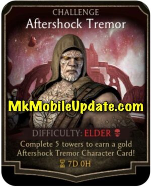 Aftershock Tremor Challenge Requirements