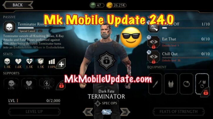 MK Mobile Dark Fate Terminator