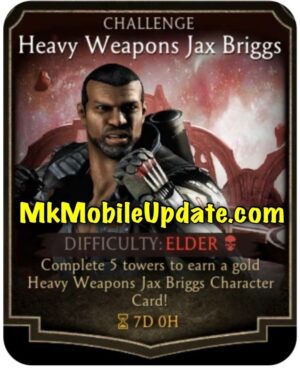 Heavy Weapons Jax Briggs Challenge Requirements