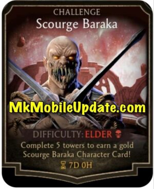 Mortal Kombat 1 on X: Sharpen your blades! The Scourge Baraka challenge  has begun in Mortal Kombat X Mobile!  / X
