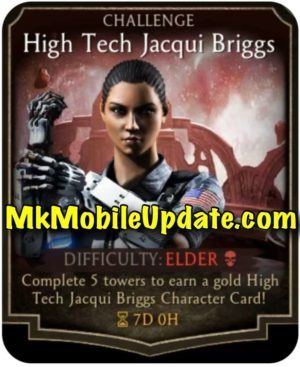 High Tech Jacqui Briggs Challenge