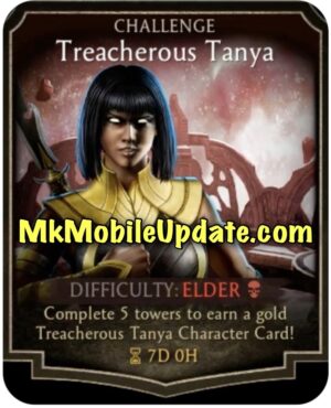 Treacherous Tanya Challenge Requirements