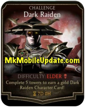 Dark Raiden Challenge Requirements