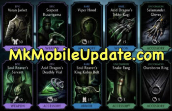 Sorcerers Tower Equipment