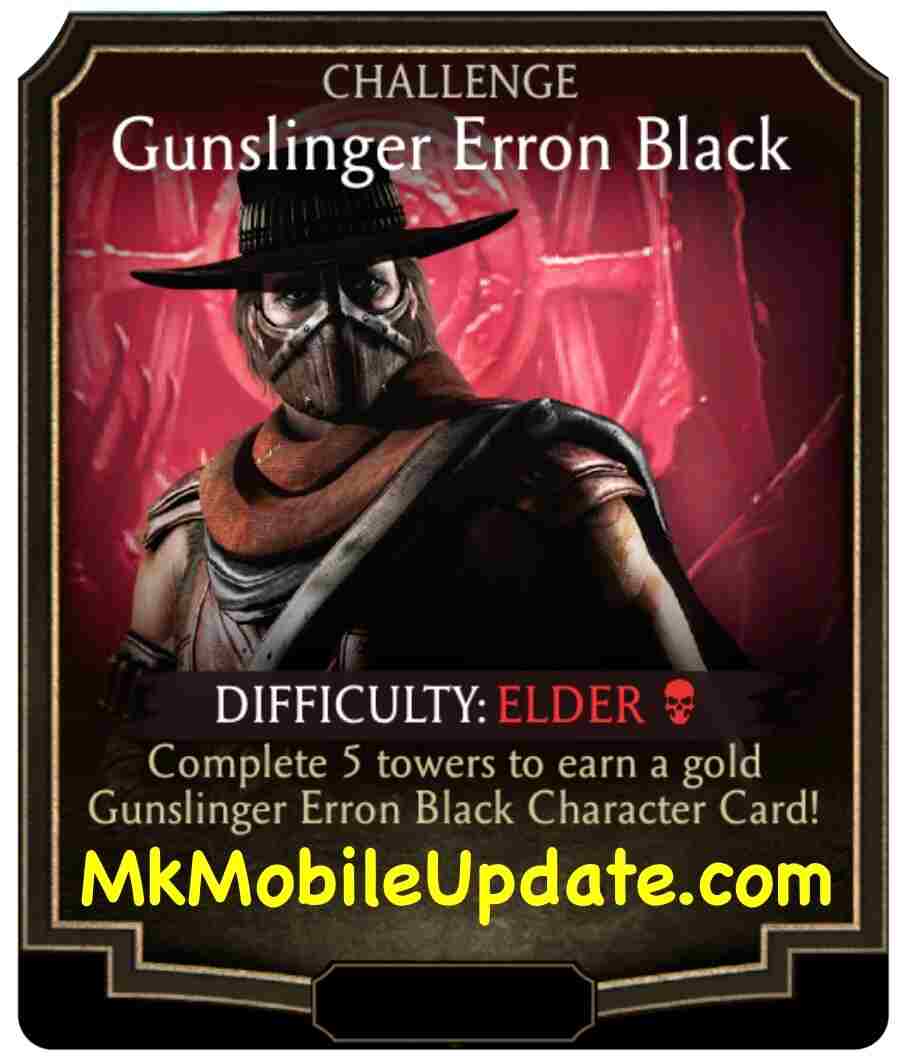 Gunslinger Erron Black Challenge